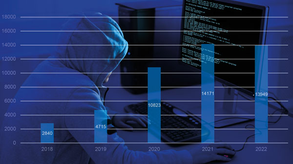 Na corona uitbraak vaker online misdrijven